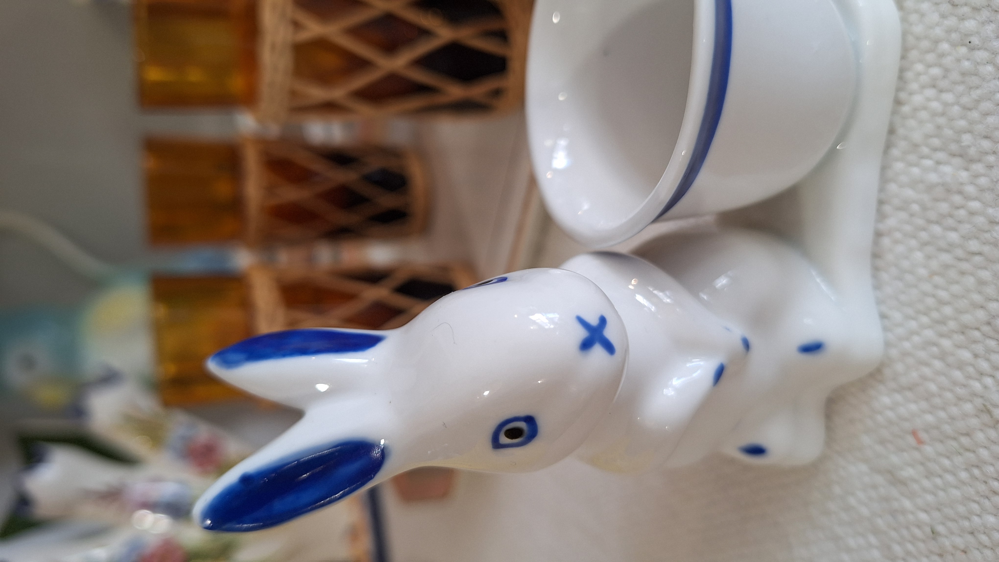 Coquetier Enfant Bleu