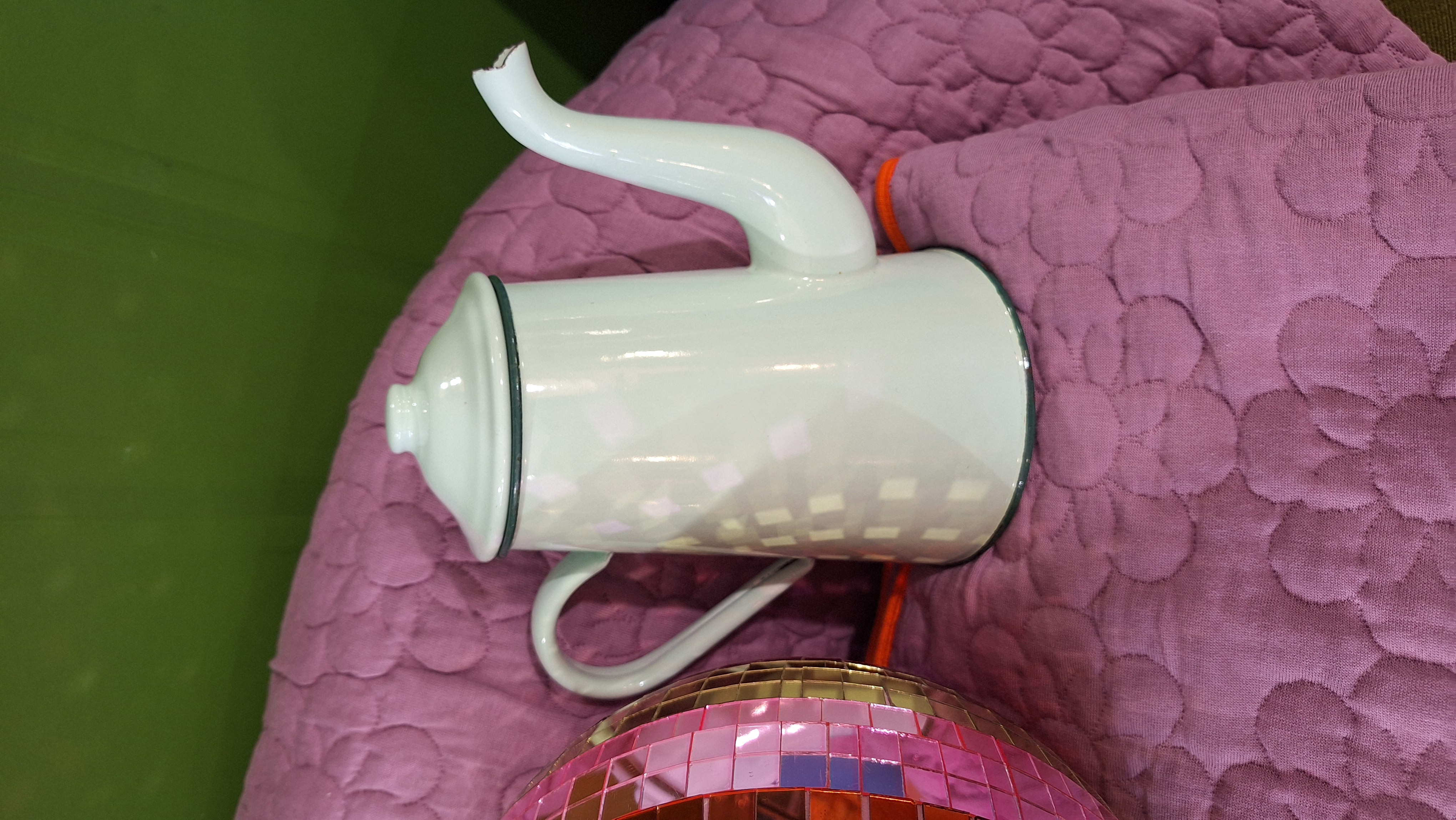 cafetière en Métal Emaillé